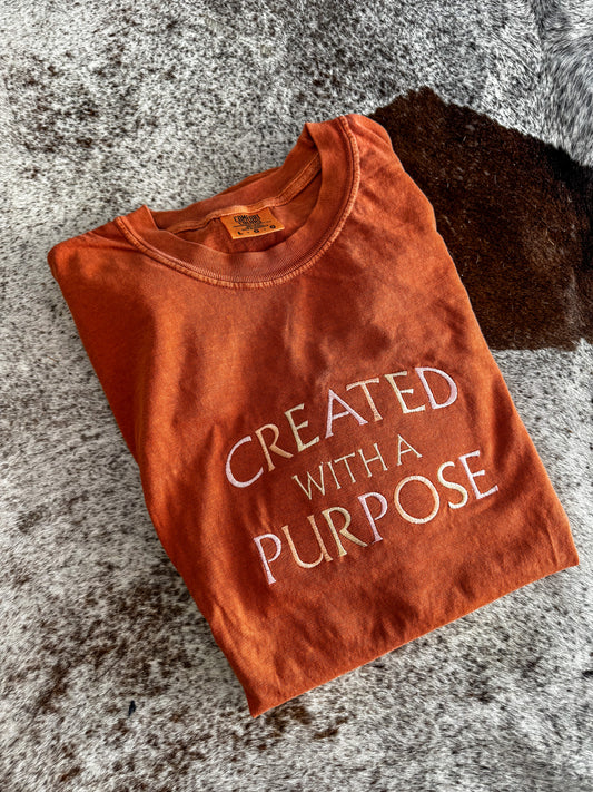 Created With a Purpose Tee 🧡