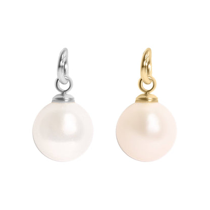 8mm Glass Pearl Charms