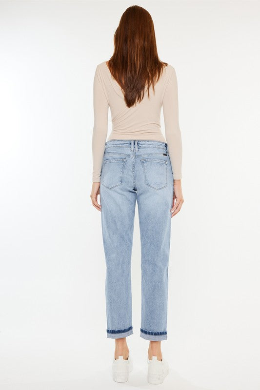 No Boyfriend Needed - KanCan Boyfriend Jeans