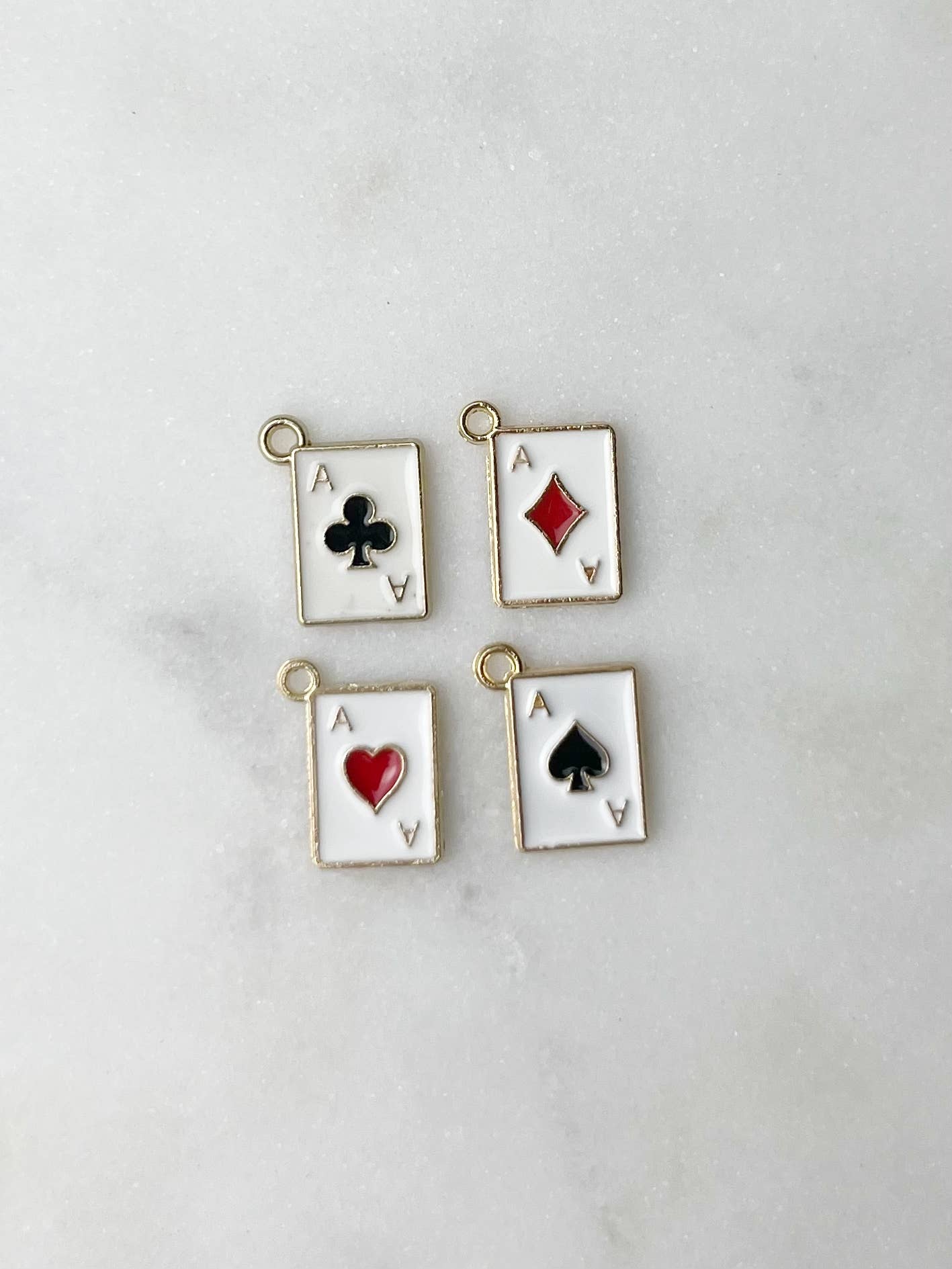 Poker Card Charm