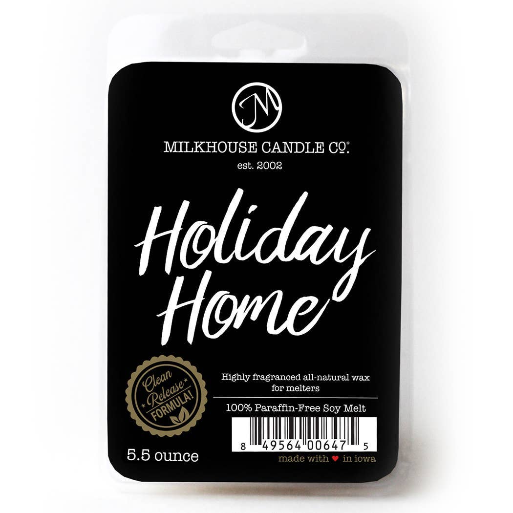 5.5 oz Wax Melts: Holiday Home