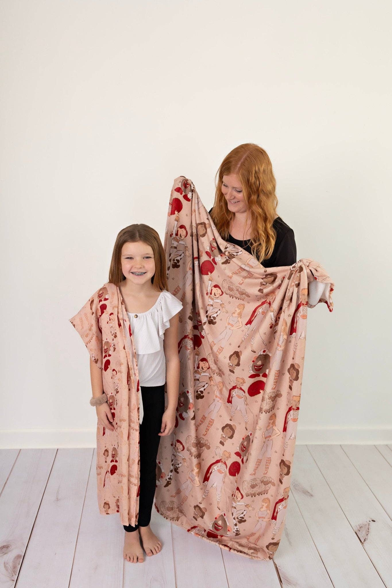 Girl Power Throw Blanket