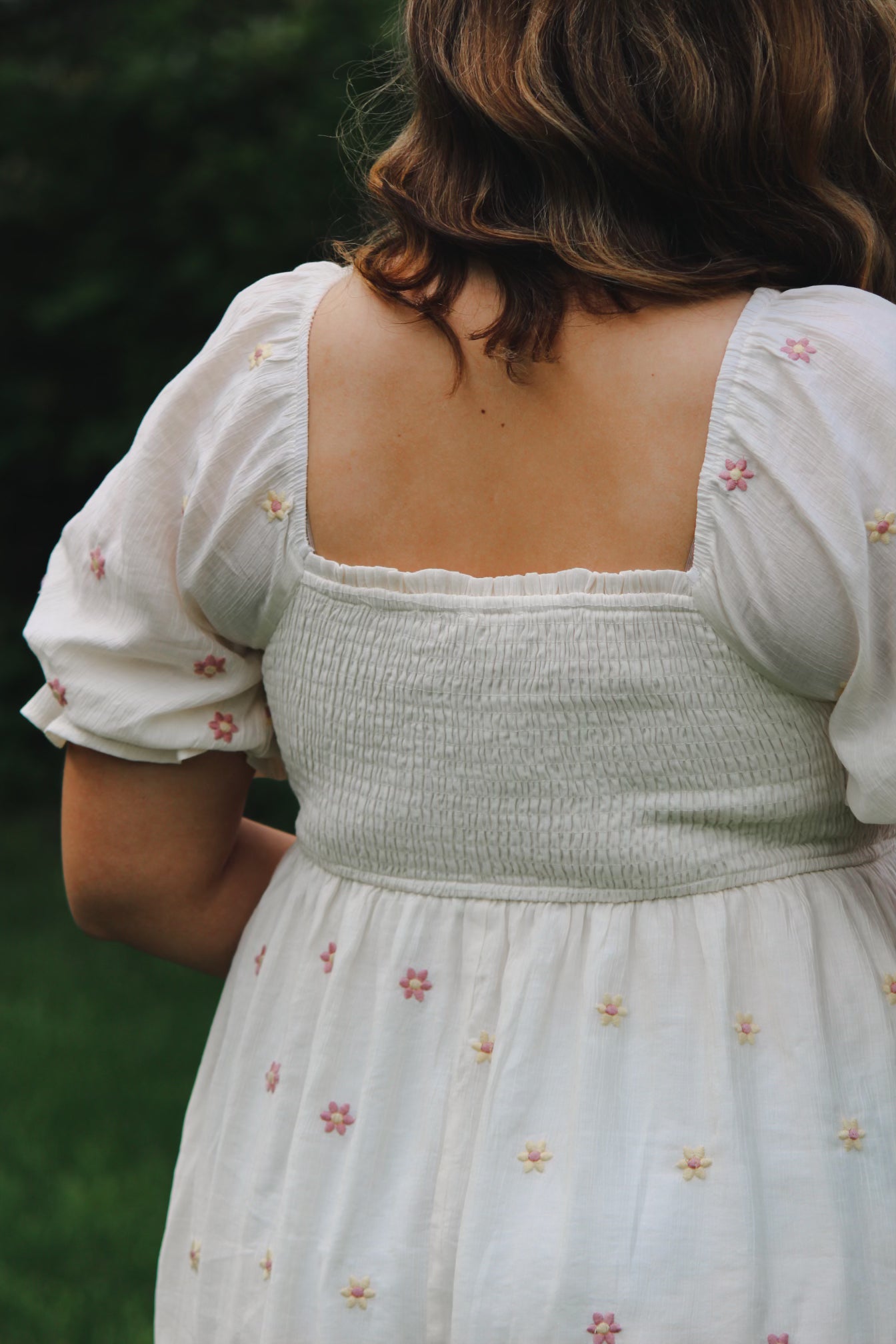 Daisy Embroidered Dress