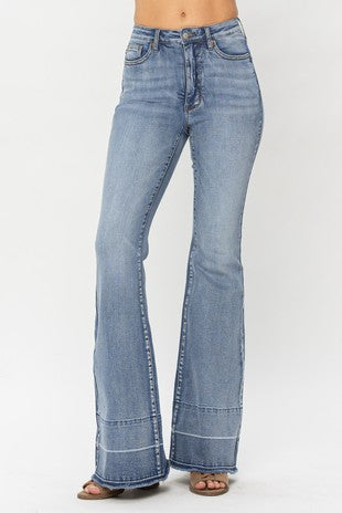 Judy Blue - Tummy Control Hem Flare Jean