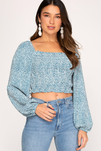 Bianca Cropped Blouse